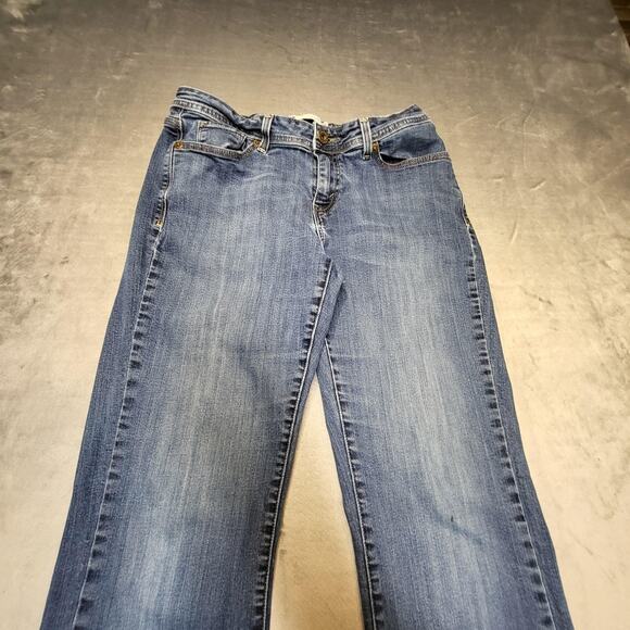 Levis 529 Curvy Boot Cut Jeans Womens 12 Blue Stretch Denim Medium Wash W31 L32 - Picture 2 of 13
